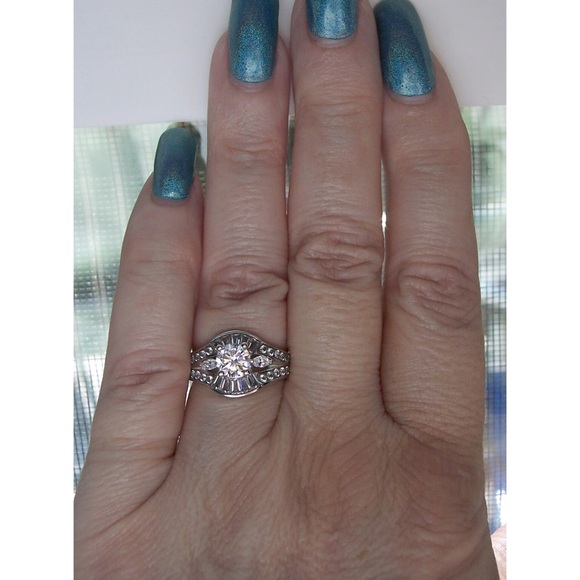 STAINLESS STEEL Cubic Zirconia Ring - Picture 11 of 14